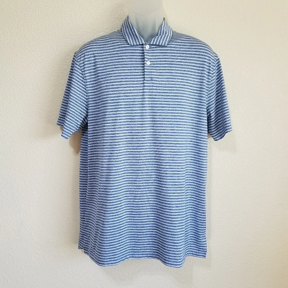 Nike TW Tiger Woods Vapor Dry Stripe Polo